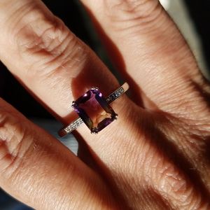 Ametrine Sterling Ring
